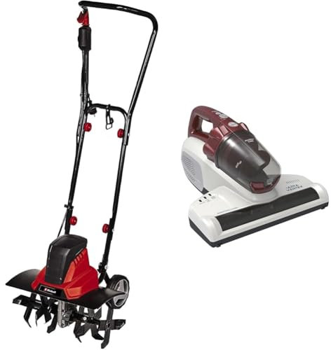 Motozappa elettrica Einhell GC-RT 1545 M & Hoover Ultra Vortex aspiraacari con luce UV, combatte le cimici dei letti