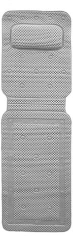Ruiqas Coussin de bain complet pour baignoire, appui-tête avec 30 ventouses puissantes, accessoires de baignoire