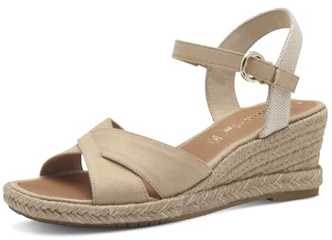 Tamaris Sandalette Damen Keilabsatz braun,EU 39