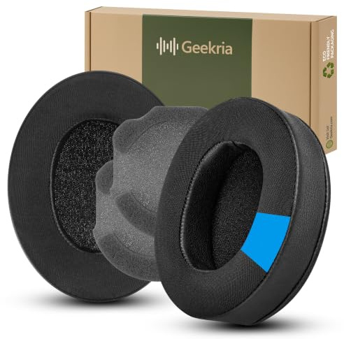 Geekria Sport Cooling-Gel Replacement Ear Pads Compatible with Sony WH-1000XM4 Headphones Ear Cushions, Repair Parts (Black)