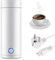 Petite bouilloire portable, petite bouilloire de voyage, 400 ml, mini bouilloire électrique portable, bouilloire de voyage, mini bouilloire électrique portable 220 V/300 W, petite bouilloire