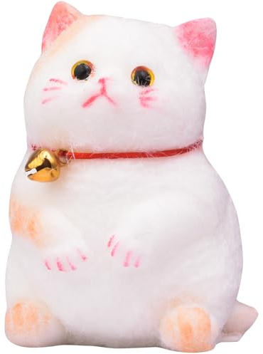 Mwmoeen Squishy Katze, Handgemachte Katze Squishy für Stressabbau, niedliche Quetsche Katze Fidget Squishy für Erwachsene nabu
