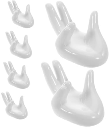 Mobestech Lot De 6 Coquetiers en Céramique Faits À La Main en Porcelaine pour Le Petit-Déjeuner Décoration De Table