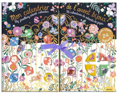 Calendrier de l'avent bijoux: 24 bijoux