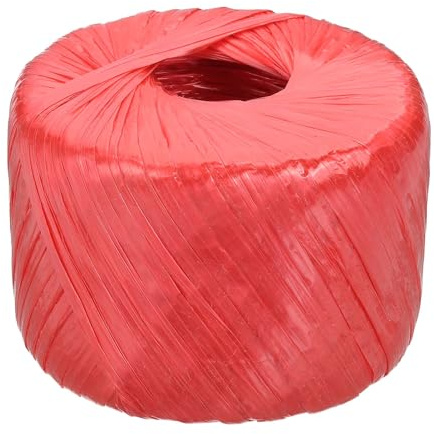 PATIKIL 400m Cuerda De Nylon Poliéster Plástica Cuerda para Hogar Atar Rojo