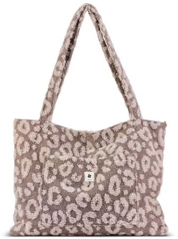 Teddy Mom Shopper, Leo Wickeltasche, Kinderwagentasche, Crossbody Bag | Premium Leo Wickeltasche mit vielen Innenfächern – als Kinderwagentasche oder Crossbody Bag flexibel einsetzbar.