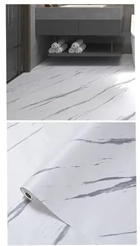 Linoleum Pavimento Rotolo Adesivi For Pavimenti Da Bagno Spessi, Cucina E Camera Letto, Piastrelle In PVC Autoadesivi, Impermeabili, Antiscivolo Resistenti All'usura(Y31,3.0MX60CM)