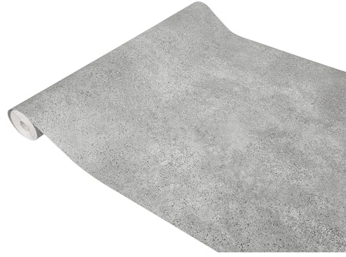DecoMeister Pellicola Adesiva per Mobili 67,5x200 cm - Carta Adesiva Effetto Pietra per Rivestimento Mobili Cucina e Tavoli - Pellicola Decorativa Lavabile e Impermeabile - Cemento Spruzzato