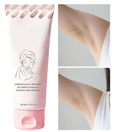 DAWCBVJQ Crema Para Eliminar El Para Mujeres | 150mL Productos De Depilación De Belleza Calmante - Crema Corporal Para Depilación Con Nutrición,Para Chicas, Novias, Esposas, Hermanas Y Toda La Familia