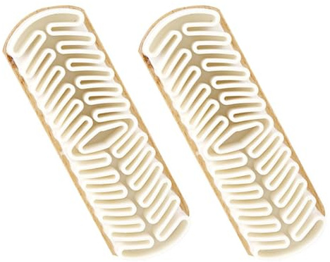 Mipcase Cepillo para Pulir Gamuza y Limpiar Zapatos, 2 Piezas Cerdas TPR para Cuidado y Limpieza de Zapatillas en Casa