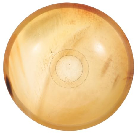 PENIKOKO Handgjort Oxhorn Gua Sha Skrapverktyg med Löddrande för Hembaserad Massage Kroppsformning och Rakningsvård Ergonomisk Design för Full och Resvänligt Användande