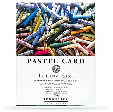 Sennelier: La Carte: Papel Para Pasteles Tizas, 30x40cm (Papel de arena)