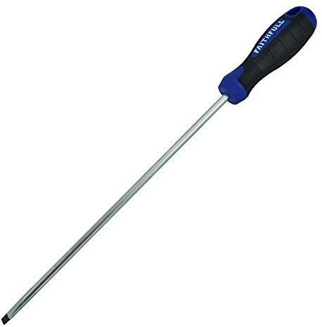 Faithfull FAISDP250 - Destornillador plano (tamaño: 250x6.5mm)