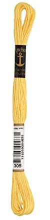 Anchor Sticktwist, 4635000-00305, Farbe:305, Stickgarne