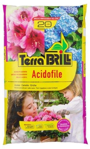 BRILL Terre pour acidophile Lot de 20 l