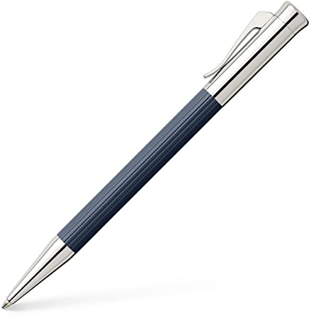 Graf von Faber-Castell 141583 - Drehkugelschreiber Tamitio Nachtblau, Schreibstärke B, 1 Stück