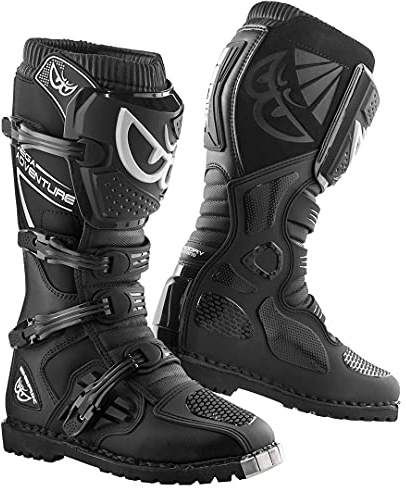 Berik Terrain Adventure Enduro/MX Stiefel, schwarz, 48