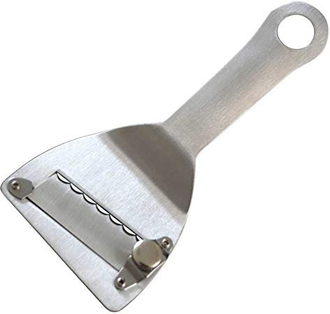 Casiz - Grattugia per limoni, grattugia per formaggio in acciaio inox, lama affilata in acciaio inox 18/8, manico morbido in TPR per zenzero, aglio, noce moscata, cioccolato, verdure, frutta