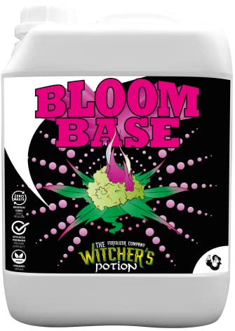 BLOOM BASE - Witcher's Potion Cannaboom (5.000ml) – Fertilizante mineral para floración de cannabis – NPK equilibrado + microelementos – 100% asimilable – Floración explosiva y saludable