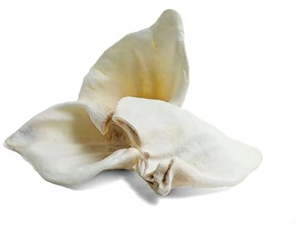 Superpet White Puffed Pigs Ears for Dogs (Pack of 10), Long Lasting Natural Dog Treats, Grain Free and High Protein, Single Ingredient Dog Chews for All Breeds