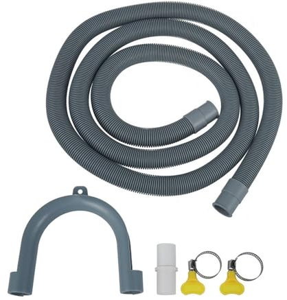 ZHENGYUC 2M Drain Hose Extension Kit Replacement Drain Hose For Washing Machine Washer Dryer Dishwasher And Other Parts