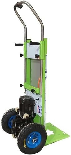 BTURYT Treppensteiger sackkarre elektrisch Arbeitssparender Trolley, Skalierbare Länge Arbeitssparender Handwagen, Abnehmbarer Akku-Hochwertiger bürstenloser Motor~/