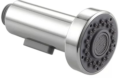 Kitchen Faucet Spray Head | 2 Function Tap Spray Head Replacement | Anti-Splash Shower Head Sprayer for Kitchen Pull-Out Tap & Bathroom Mixer Faucet | Universal G1/2” Inch | Chrome Finish
