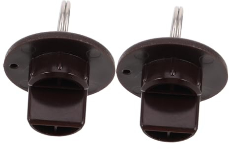 HEALLILY 2pcs Blinds Cord Connector Roller Shutter Stopper Plastic End Cap for Sunshade Outdoor Blinds Parts Curtain Accessories