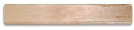 Magnet-Messerleiste | aus hochwertigen Holz | im Zeitlosem, Stylischem Design | Länge 40 cm | Inkl Montagematerial | (ohne Messer geliefert) | Culinaris (Ahornholz)