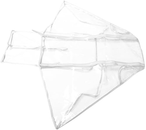MUSISALY Funda para Carrito de Ñiño Protector contra Viento Frío Tamaño Grande Material Resistente Color Gris Cubierta para Lluvia para Cochecito Accesorio para Paseo al Aire Libre