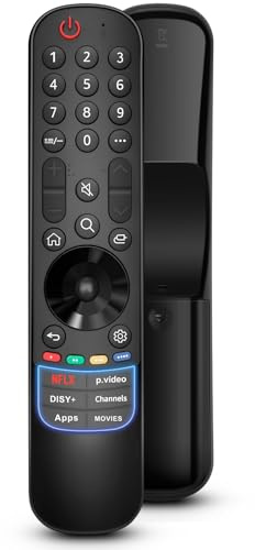 Magic-Remote Replacement for LG-Smart-TV-Remote-Control, Universal for LG Smart TV Series UHD OLED QNED NanoCell MiniLED 4K 8K(NO Voice & NO Pointer)