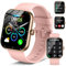 Smartwatch Uomo Donna,1.43 AMOLED Orologio Fitness con Chiamate Bluetooth,130+ Sportive Fitness Tracker LED Torcia/Contapassi/Sonno/Cardiofrequenzimetro, IP68 Impermeabile Smart Watch per Android iOS