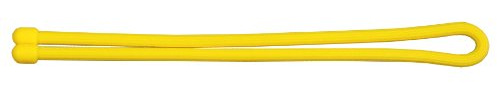 Nite Ize Gear Tie Reusable Rubber Twist Tie, 12-Inch, Yellow, 2-Pack