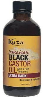 Kuza Naturals Extra Dark Jamaican Castor Oil, Black by Kuza