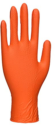 Portwest Gants Portwest jetables orange HD, Couleur: Orange, Taille: L, A930ORRL