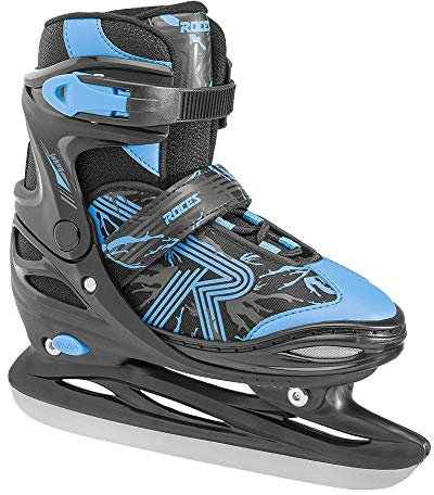 Roces Jungen Jokey Ice 3.0 dreng Schlittschuh, black-astro blue, 34-37 EU