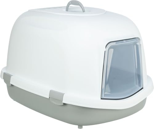 TRIXIE Katzentoilette Primo XXL Top - grau/weiß 56 × 47 × 71 cm