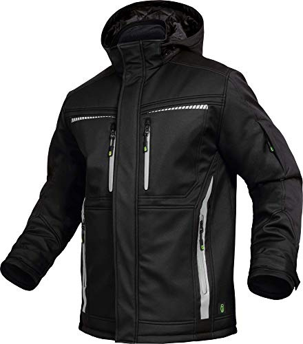 Leib Wächter Flex-Line Winter Softshelljacke (XL, schwarz)