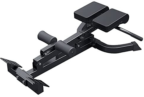HWF Bauch Rückentrainer Geräte Faltbar Römischer Stuhl Hyperextensionsbank für Heimgym, Schwerlast Einstellbar Rückenverlängerung Trainingsgeräte für Bauchmuskeltraining