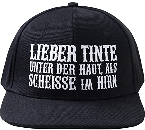 EXPRESS-STICKEREI Kappe lustig mit Spruch | verstellbare Unisex Cap mit Stickerei | Smapback Kappe mit Verschluss | Outdoor Basecap für Sport & Freizeit | Baseball Kappe | Einheitsgröße