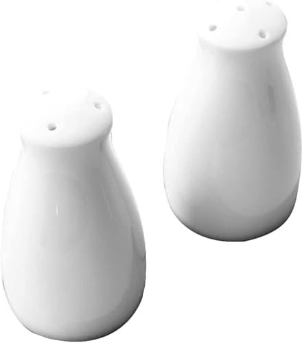 GImLY Ceramic Salt Shaker Ceramic Salt Shaker Salt and Pepper Shaker Ceramic Jar Clear Seasoning Jar Barbecue Condiment Bottles Cruet Container for Storing and Powder Tea Tin Canister Bbq Shaker