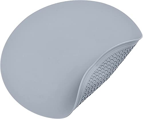 Silicone Microwave Mat - Round 30cm x 30cm - Heat Resistant Multifunctional Mat, Splatter Guard, Trivet, Hot Pad, Pot Holder (1 Pack)