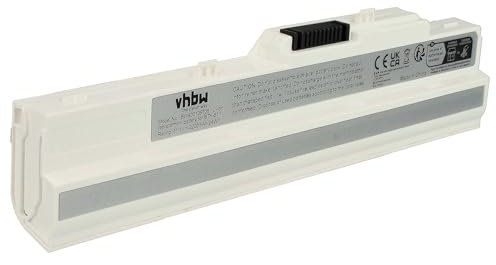 vhbw 1x Batterie Compatible avec Sylvania MAGNI Netbook Ordinateur Portable (2200mAh, 11,1V, Li-ION) Blanc