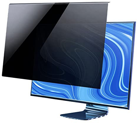 VDCVADKYE Computer blickschutzfolie, 19-27 Zoll Abnehmbare, Kratzfeste Sichtschutzfolie for Aufhängen for den universellen Monitorrahmen(24in/540x340mm)