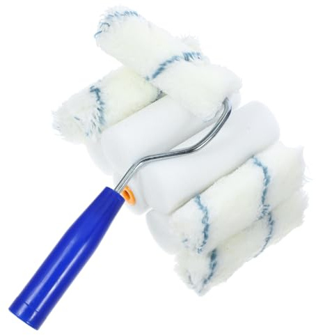 SEWOART 1 Juego De Cepillos Para Rodillos Fundas Para Rodillos De Pintura Cubiertas Para Rodillos De Pintura Marco De Rodillo De Pintura De Repuesto Rodillo De Pintura Portátil