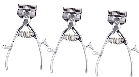 Healvian 3pièces Tondeuse à Poils Ultra-silencieuse Pour Animaux Kit De Toilettage Pour Chiens Et Tondeuse Manuelle Pratique Pour Toilettage Et Silencieux