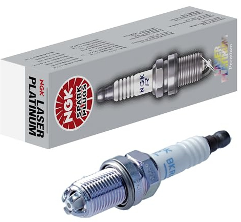 NGK Zündkerze BKR5EQUPA, 3566 | Laser Platinum | 1 Stück | BKR5EQUPA, 3566 passend für Omega Vectra 9-3 | 3566