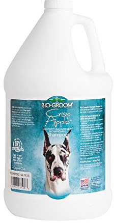 Bio-Groom Crisp Apple Dog Shampoo - Natural Scent Pet Shampoo, Aloe Vera, Chamomile, Cat & Dog Bathing Supplies, Puppy Wash, Cruelty-Free, Made in USA, Quick Rinse Cat Shampoo - 1 Gallon