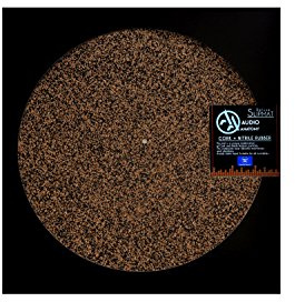 AUDIO ANATOMY Deluxe Slipmat / Turntable Mat made of Nitrile Bonded Cork, 1.5 mm