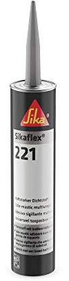 Sikaflex-221 witterungsbeständiger Haftstarker Dichtstoff, 300ml, grau